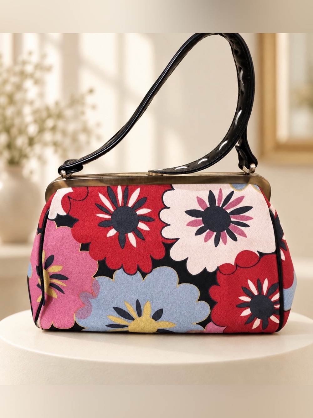 Isabelle Fiore vintage floral beaded bag